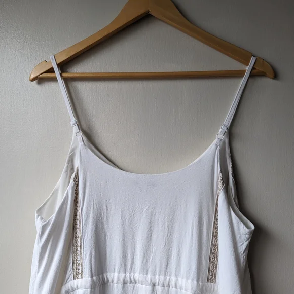 Frank & Oak White Midi Summer Dress - Picture 4 of 8